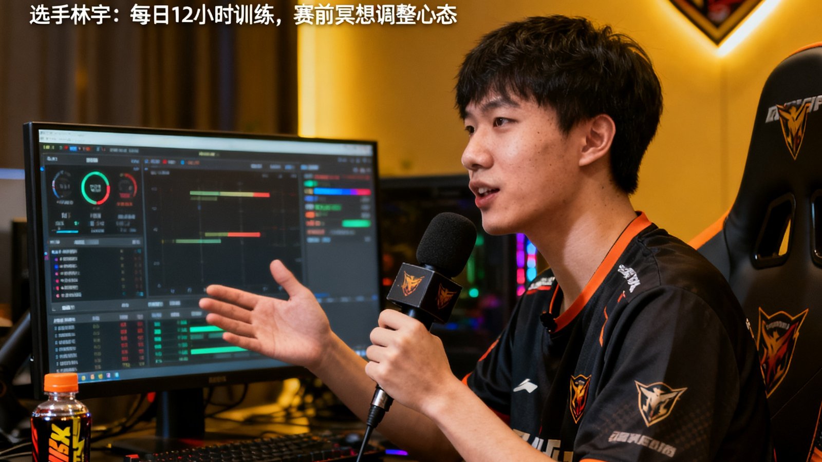 电竞战队专访，选手讲述训练日常与比赛心态